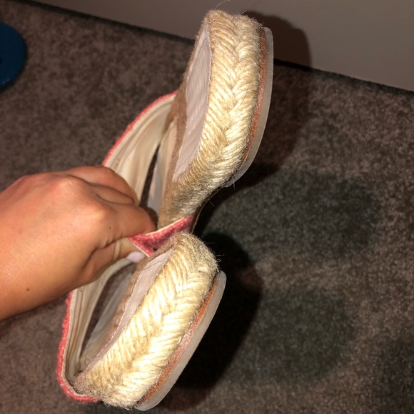 Pink/black Chanel Tweed CC Slide Espadrilles size 36 - Picture 8 of 10